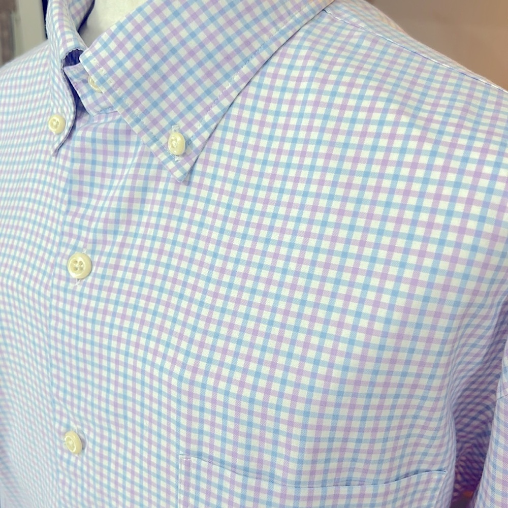 Peter Millar Button Down Size Large - Picture 2 of 4